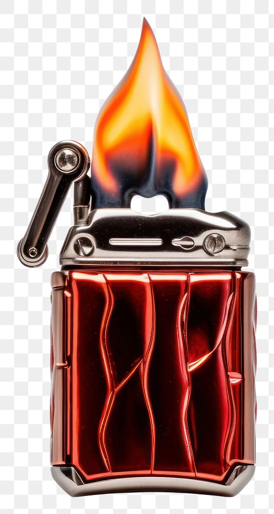 PNG Fire form lighter white background burning ketchup.