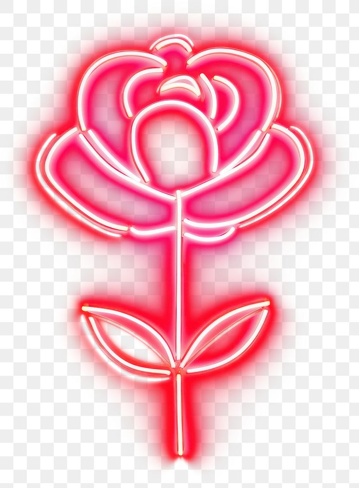 PNG  Light neon rose pink. AI generated Image by rawpixel.