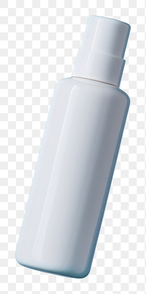 PNG Cosmetic bottle cosmetics blue blue background.