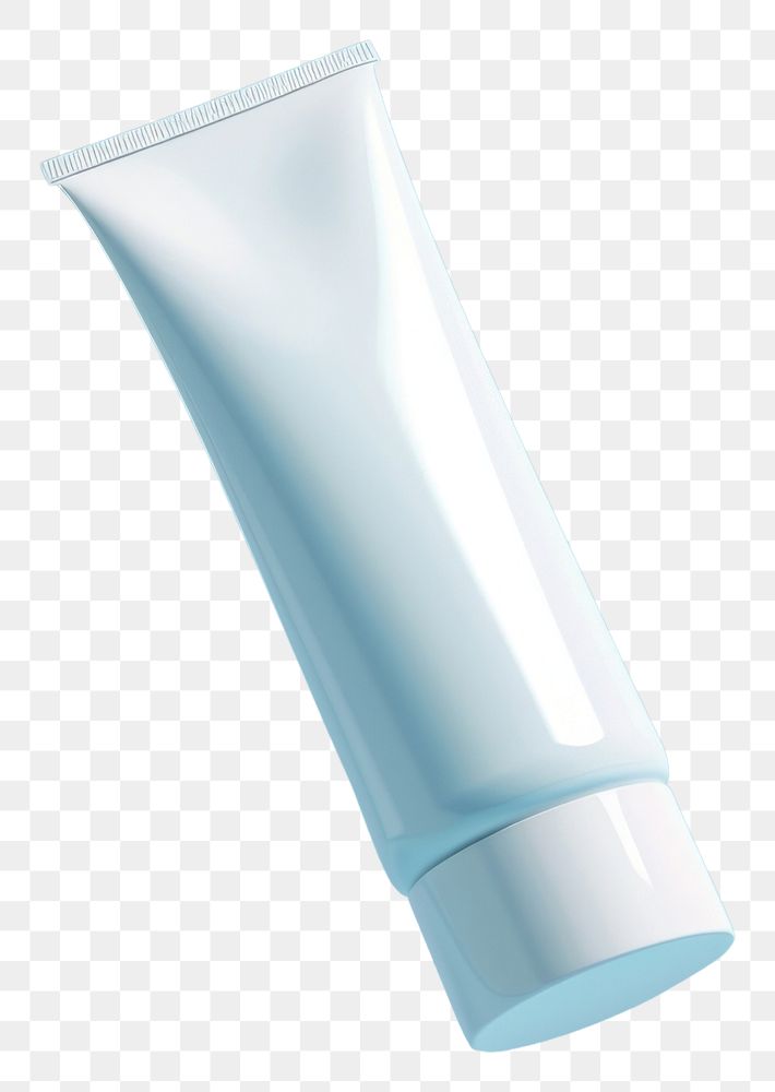 PNG Cream tube mockup blue blue background toothpaste.