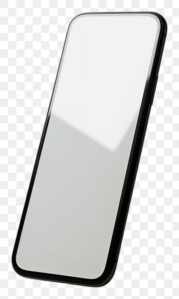 PNG Smartphone gray gray background portability.
