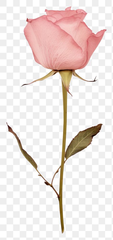 PNG Pink rose flower petal plant