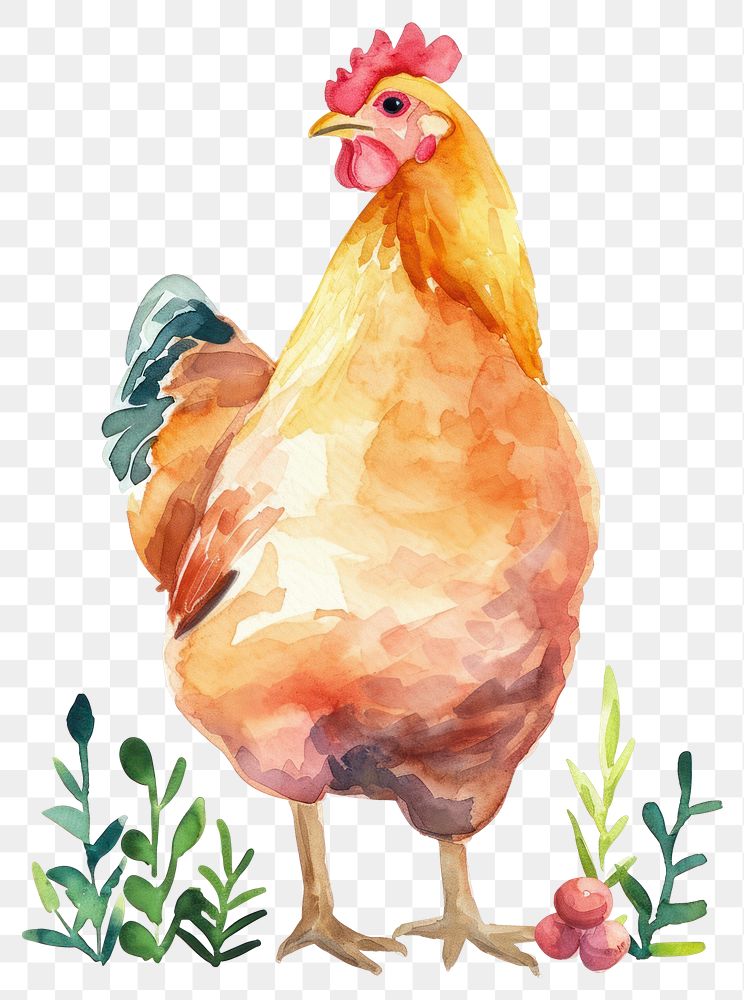 PNG  Poultry chicken animal bird.