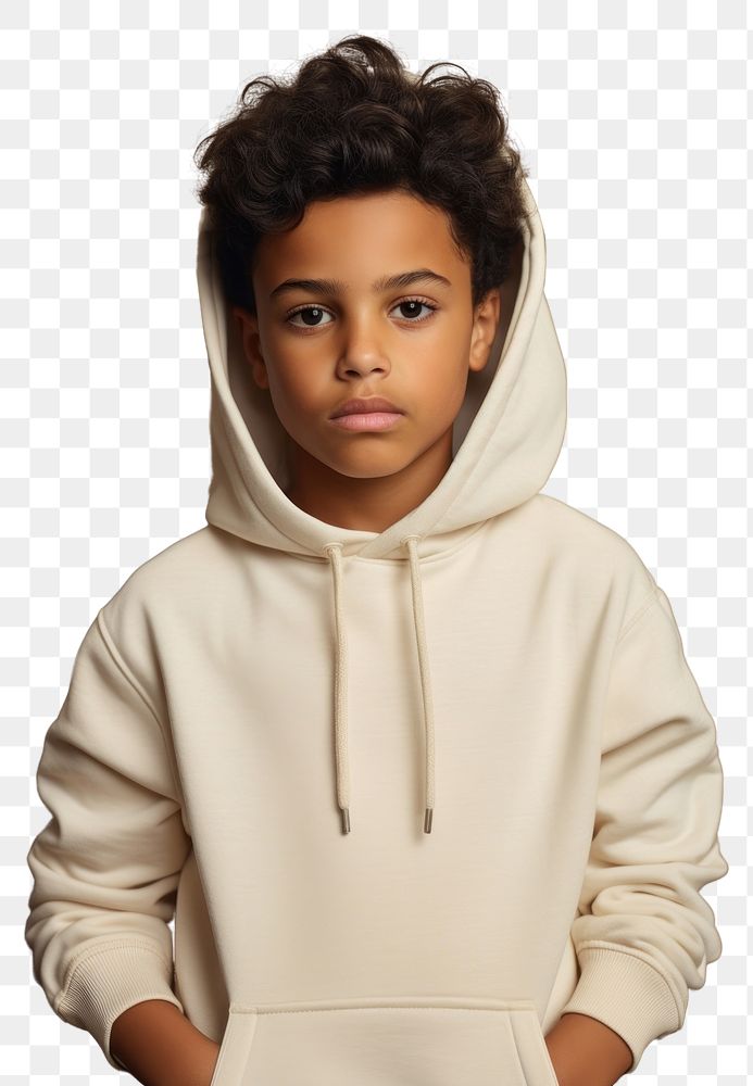 PNG Hood sweatshirt portrait fashion.