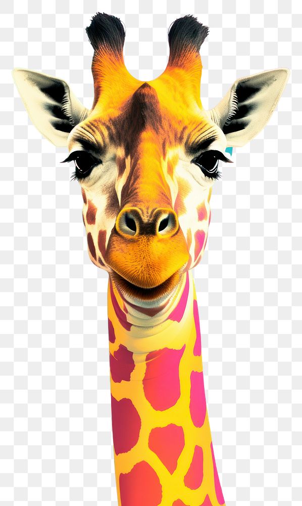 PNG Wildlife giraffe animal mammal.
