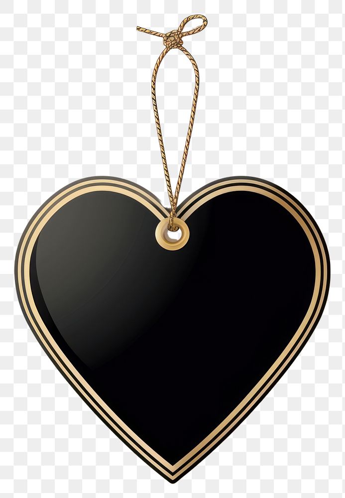 PNG  Gold heart jewelry pendant locket. AI generated Image by rawpixel.