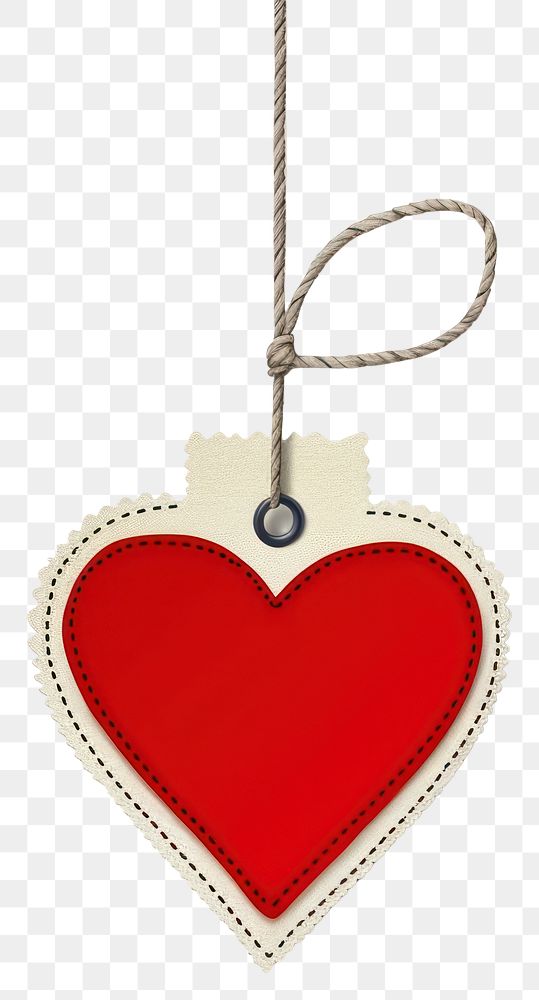 PNG  Red heart pendant jewelry locket