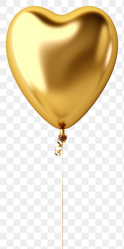 PNG  Balloon gold white background celebration.