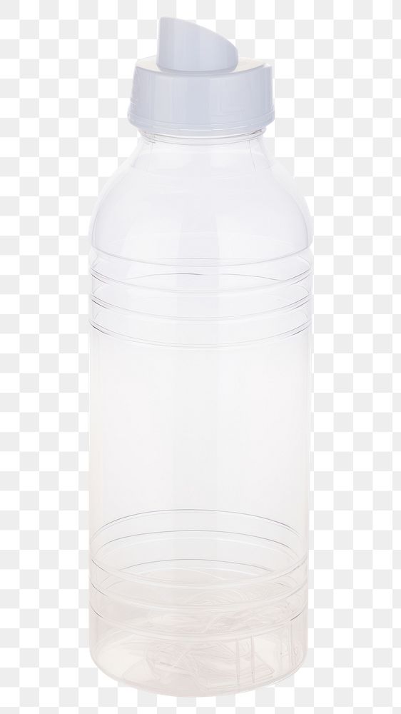 PNG  Water bottle plastic jar white background. AI generated Image by rawpixel.