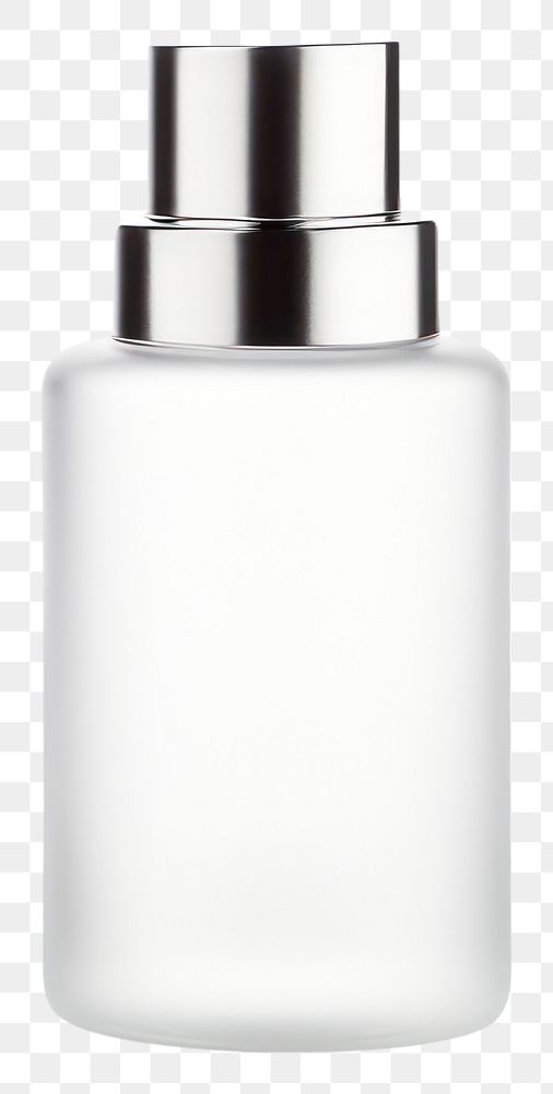 PNG  Cosmetics bottle white background container. AI generated Image by rawpixel.