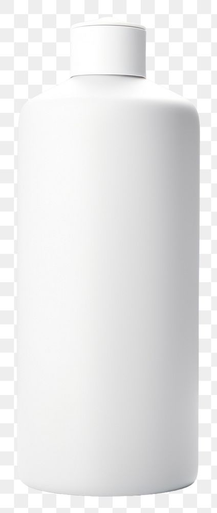 PNG  Plastic shampoo bottle in White cylinder white white background. AI generated Image by rawpixel.