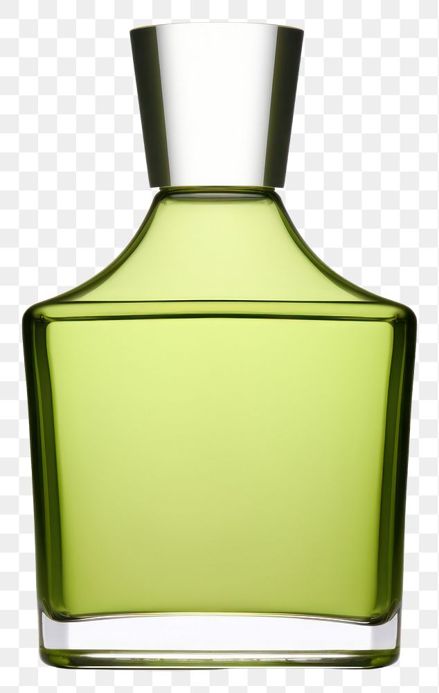 PNG  Carafe perfume bottle green.