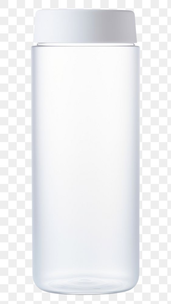 PNG  Water tumbler bottle simplicity glass vase. AI generated Image by rawpixel.