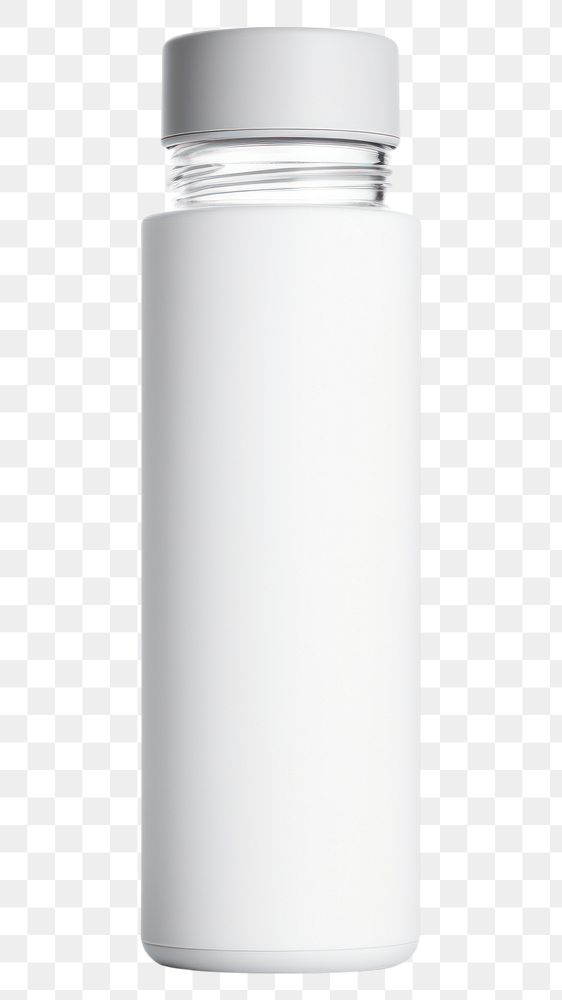 PNG  Water tumbler bottle glass white jar. AI generated Image by rawpixel.