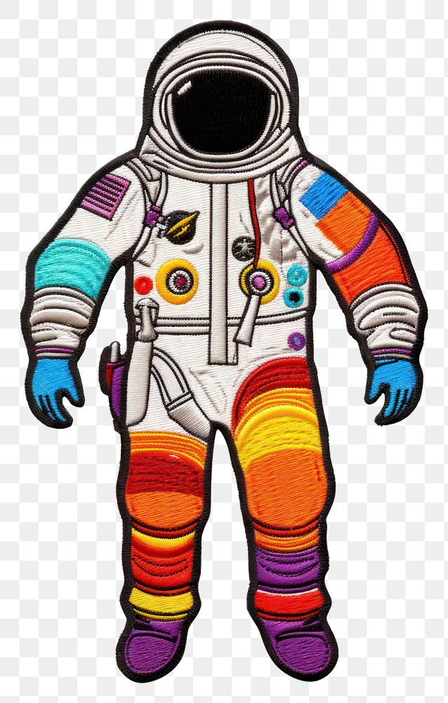 PNG Astronaut white background representation creativity. AI generated Image by rawpixel.