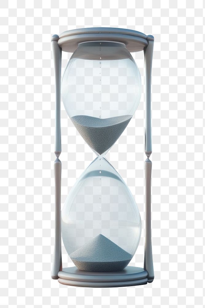 PNG  Hourglass sky tranquility deadline. AI generated Image by rawpixel.