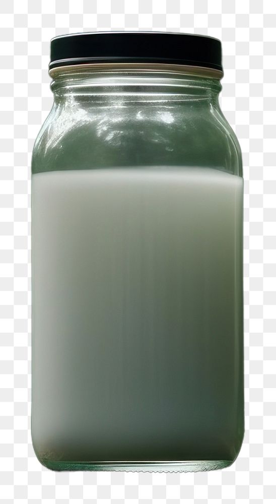 PNG Jar mockup forest bottle milk.