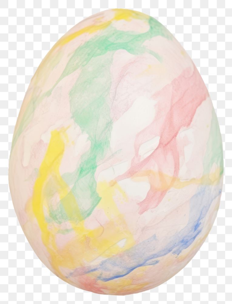 PNG Easter egg marble distort shape easter white background celebration.