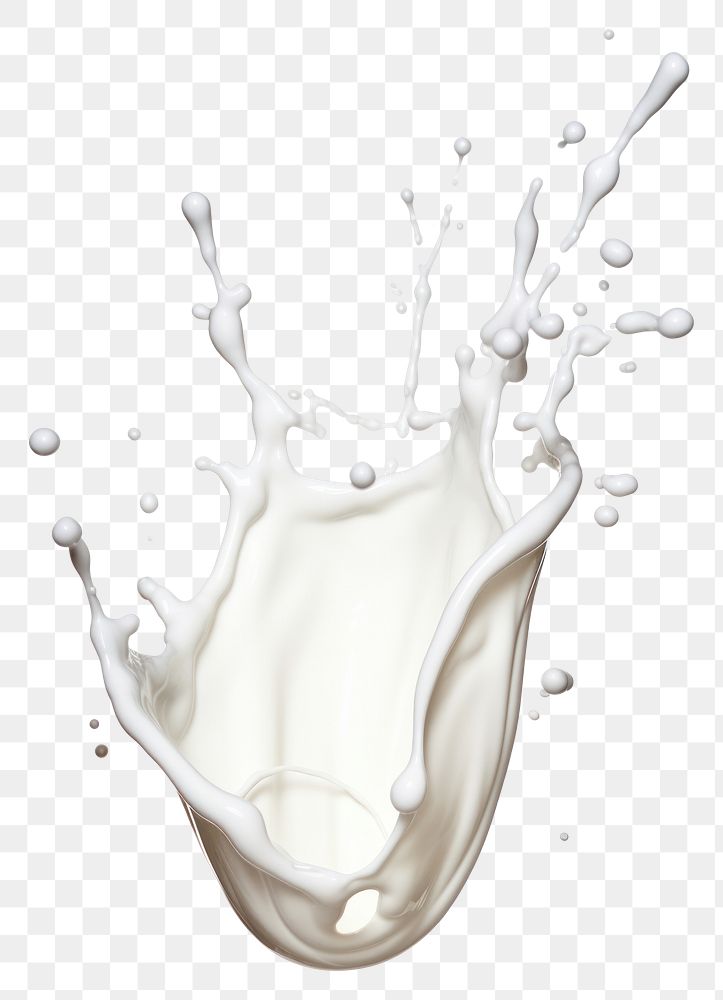 PNG Milk white white background refreshment. AI generated Image by rawpixel.