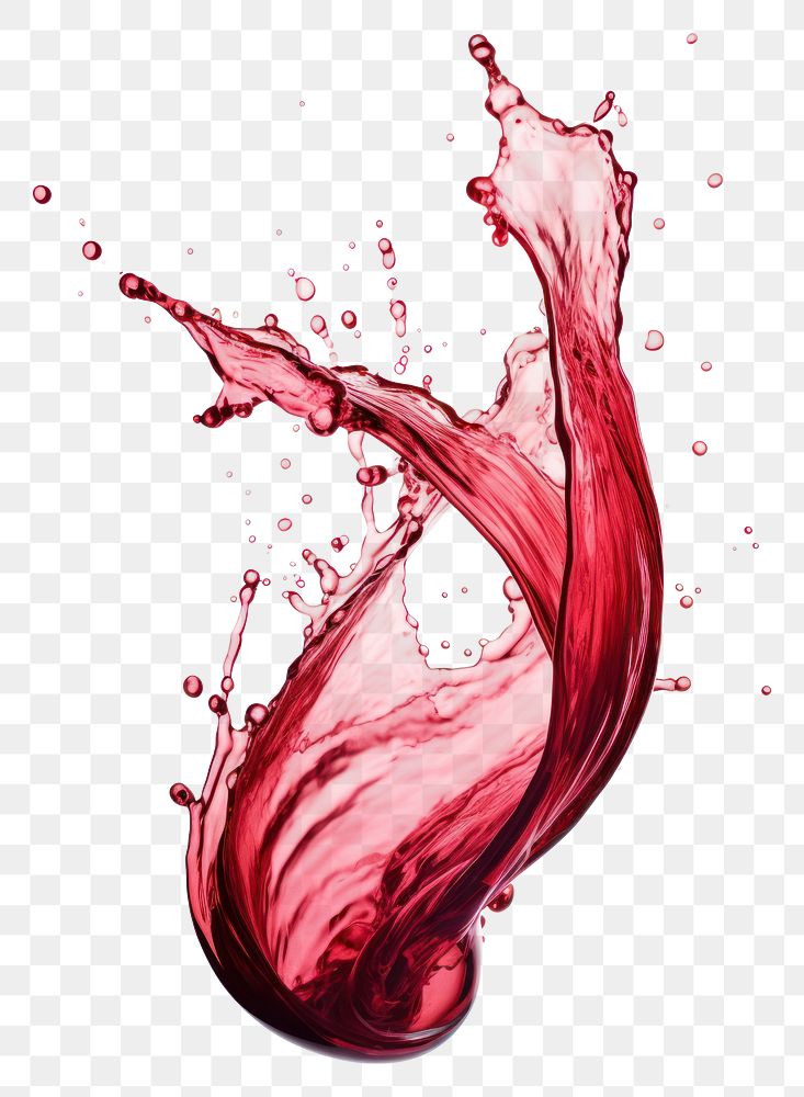PNG Wine white background refreshment splattered. AI generated Image by rawpixel.