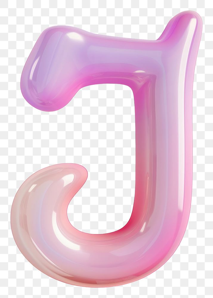 PNG Letter J number symbol shape.