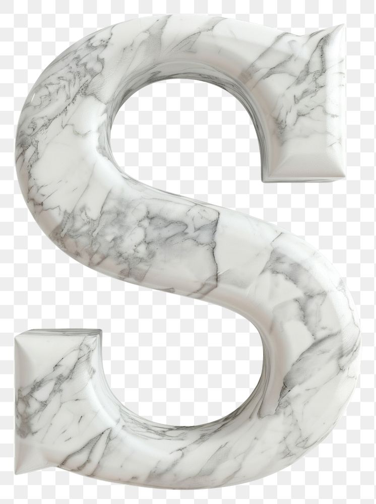 PNG Letter S number symbol shape.
