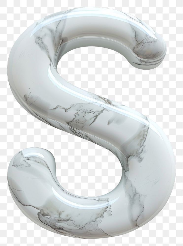 PNG Letter S symbol number white.