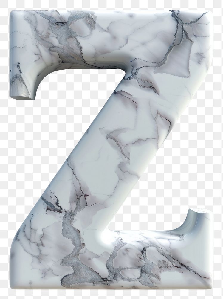 PNG Letter Z number symbol white.