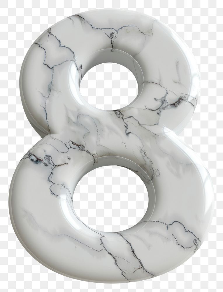 PNG Number 8 number symbol shape.