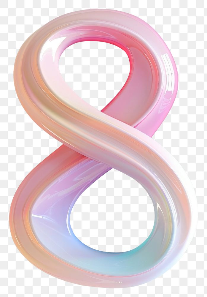 PNG Number 8 number symbol curve.