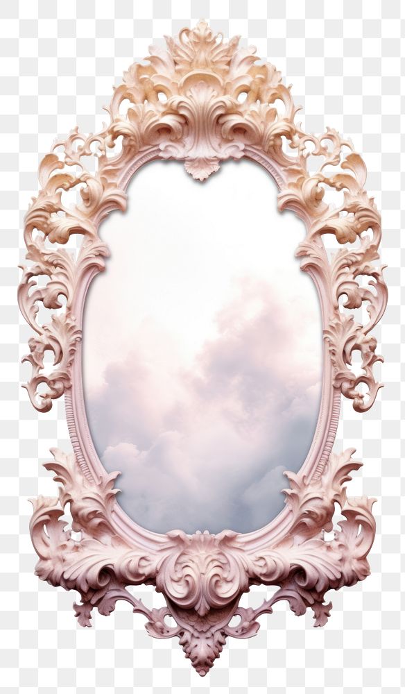 PNG  Cloud mirror frame cloud.