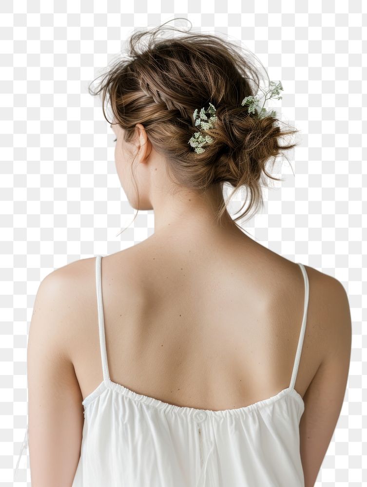 PNG Wedding dress adult bride.