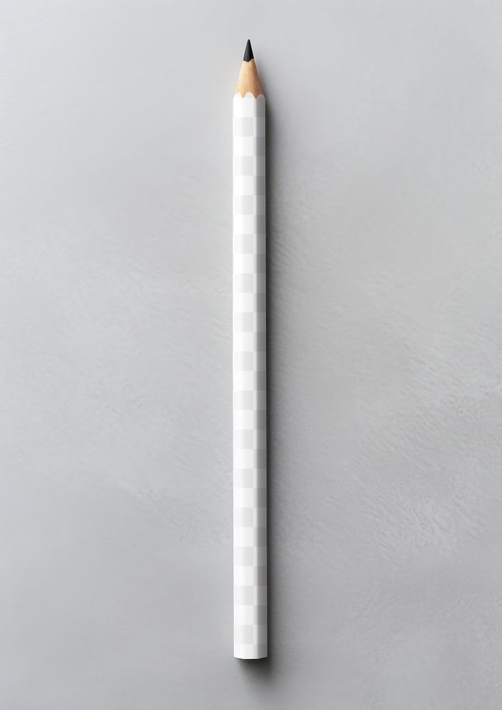 Pencil png product mockup, transparent design