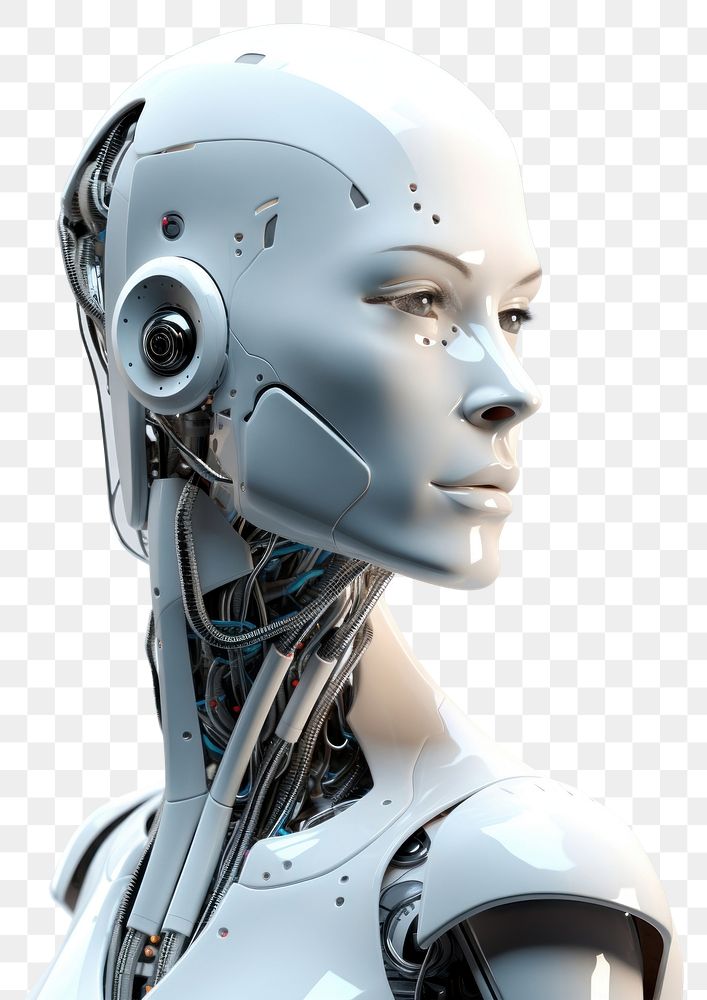 PNG Photo of ai robot adult technology futuristic.