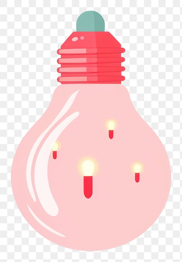 PNG Christmas light bulb string lightbulb illuminated electricity.
