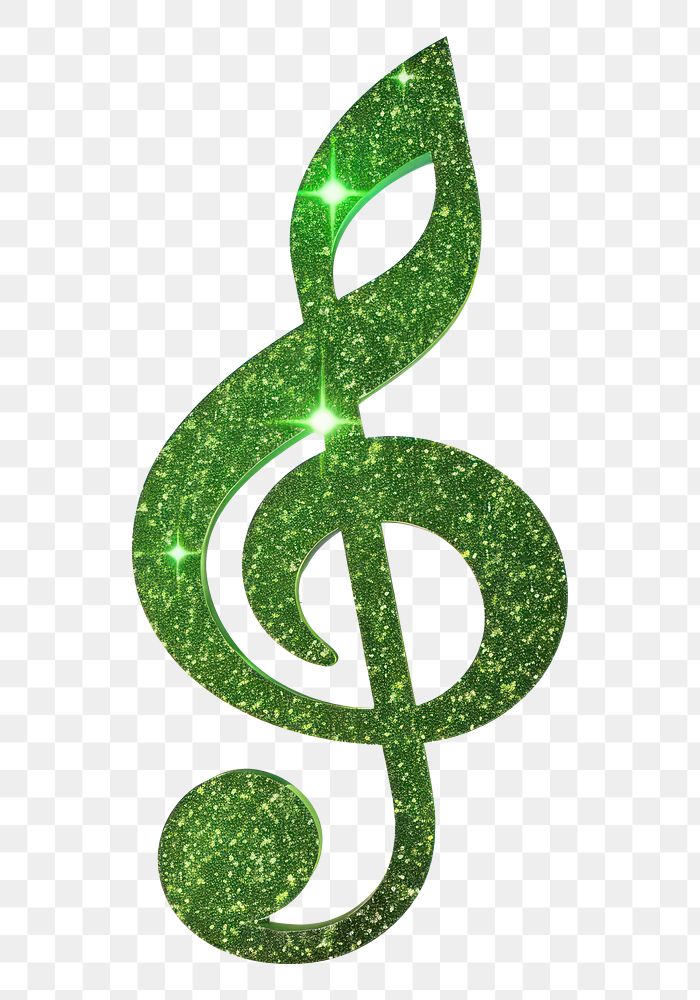 PNG Green circle symbol music.