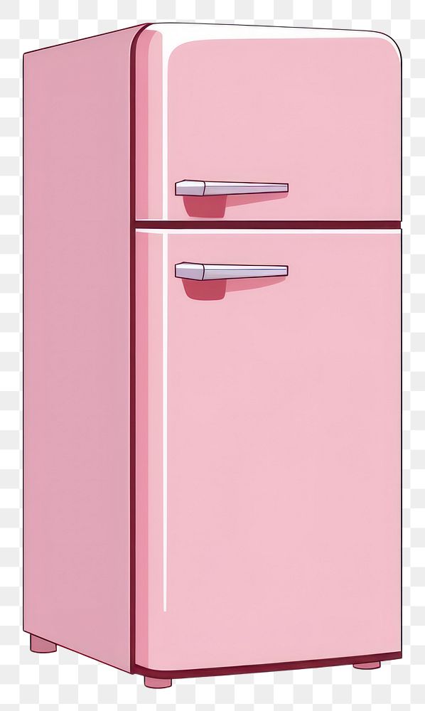 PNG Refrigerator appliance white background furniture.