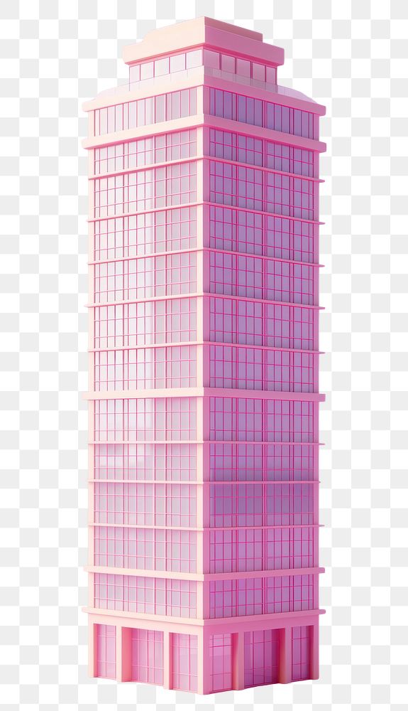 PNG Isometric office skyscraper architecture building tower.