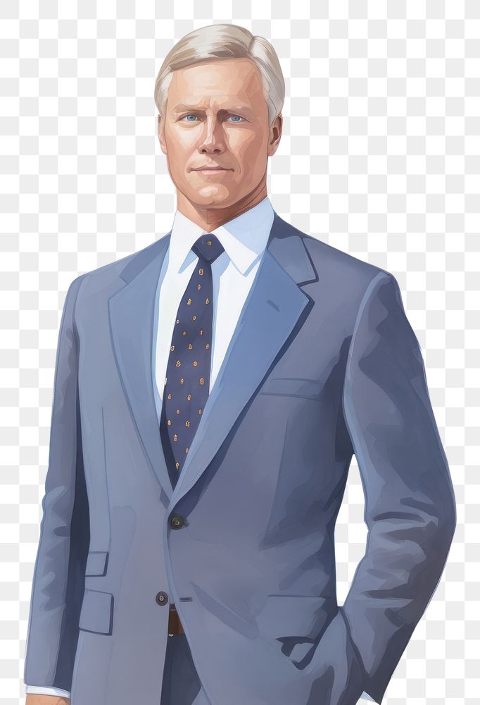PNG Businessman portrait blazer tuxedo.