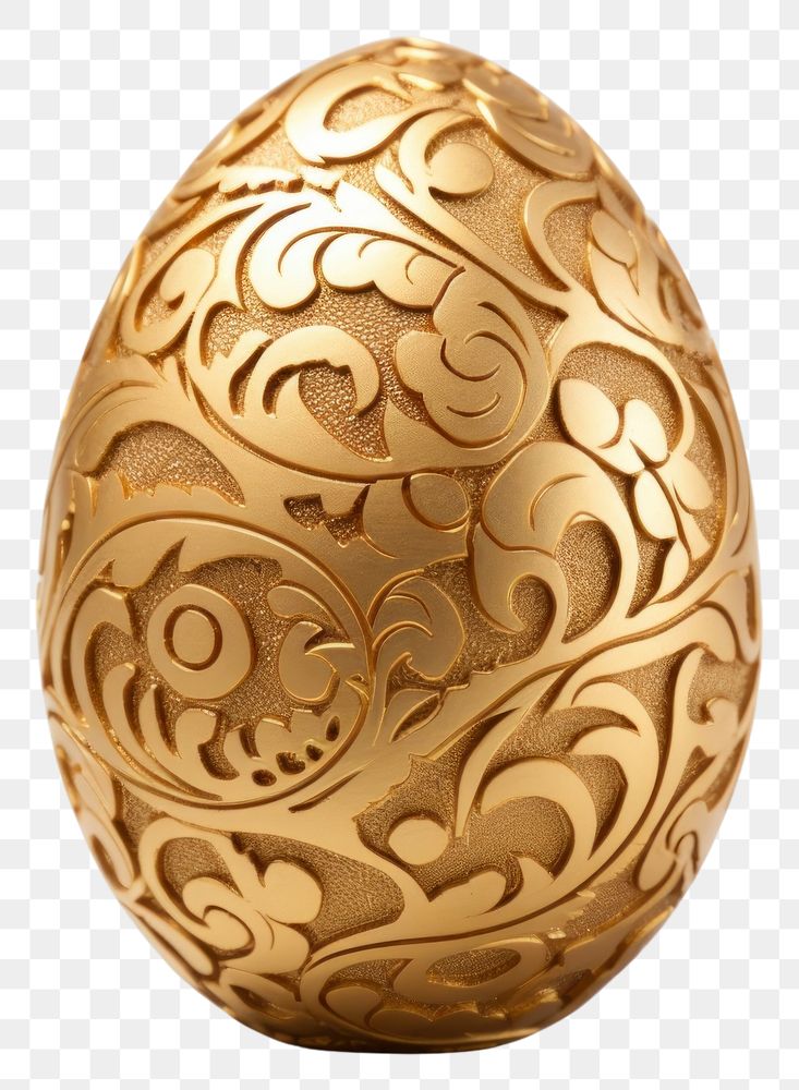 PNG Easter egg jewelry locket gold.