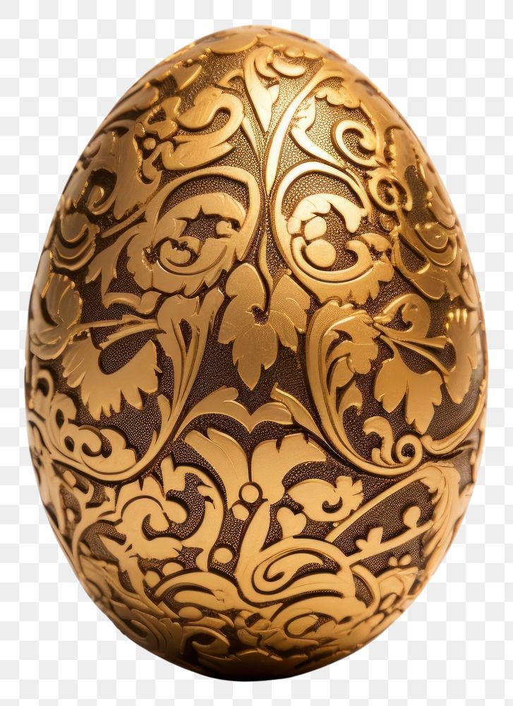 PNG Easter egg jewelry locket gold.