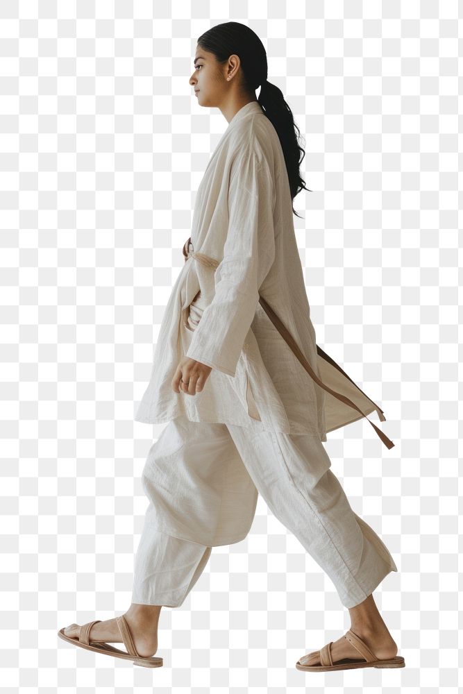 PNG  South Asian fashion walking adult.