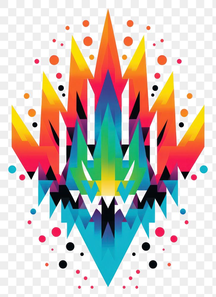 PNG Crown art abstract graphics.