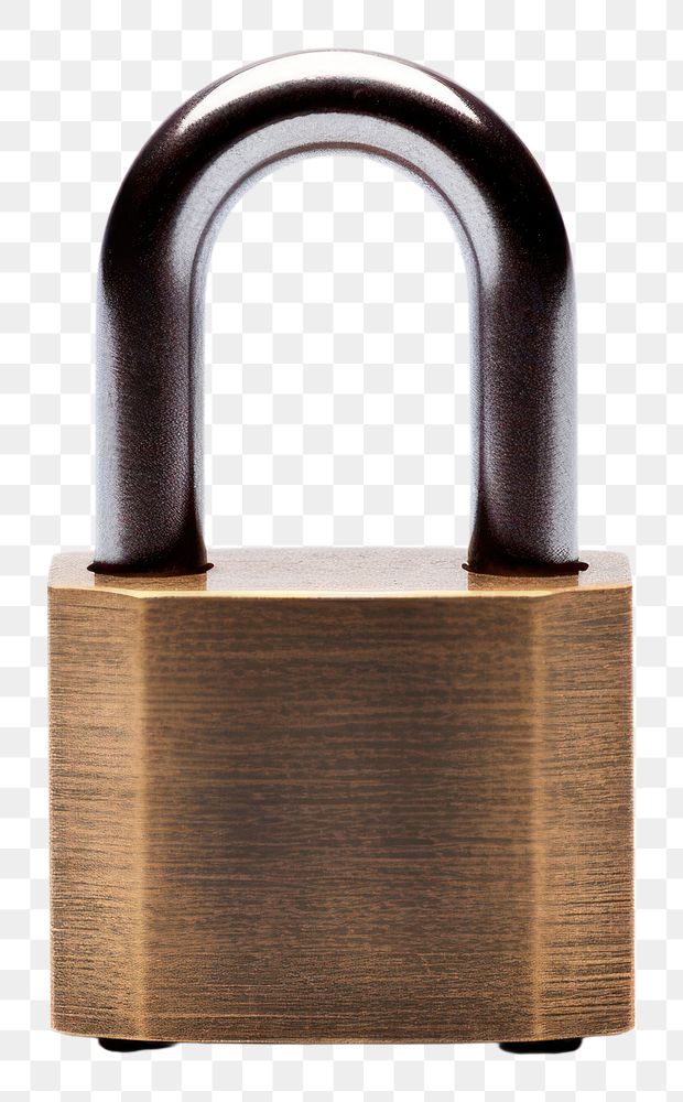 PNG  Padlock padlock white background protection.
