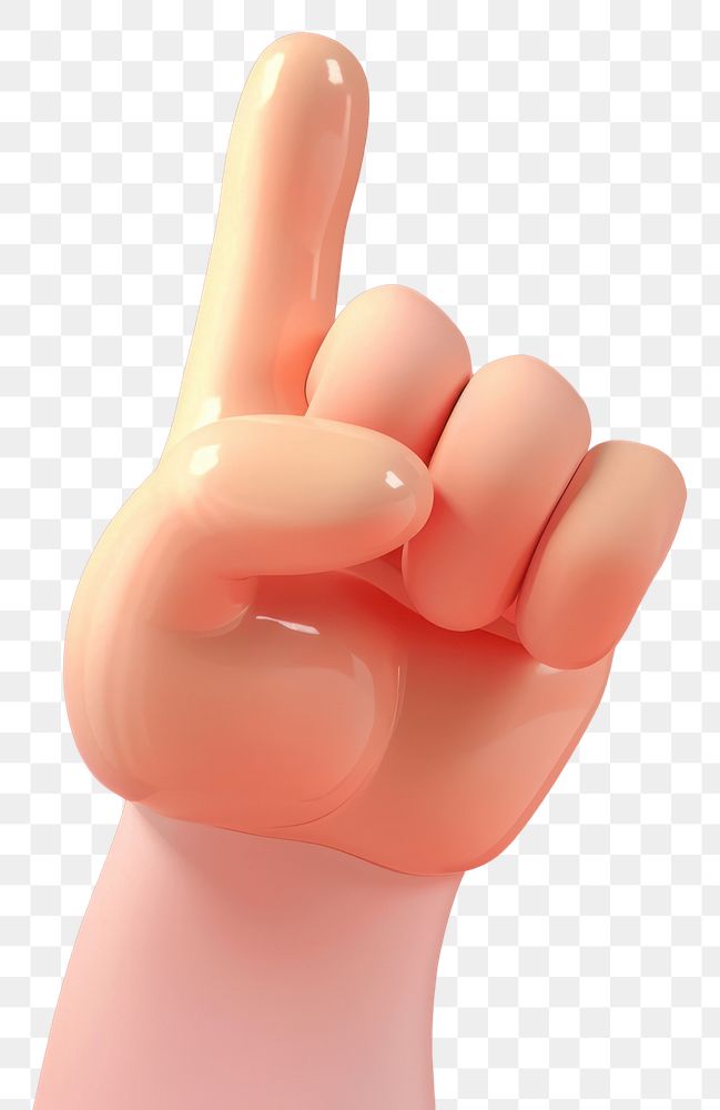 PNG Finger hand gesturing person.
