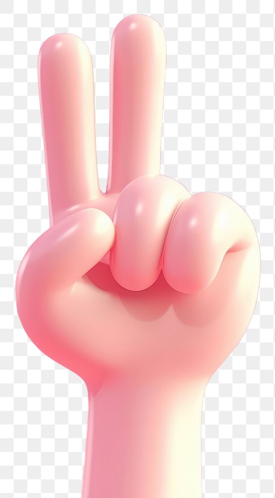 PNG Finger hand gesturing success.