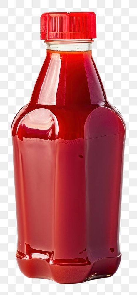 PNG Ketchup bottle white background refreshment condiment.