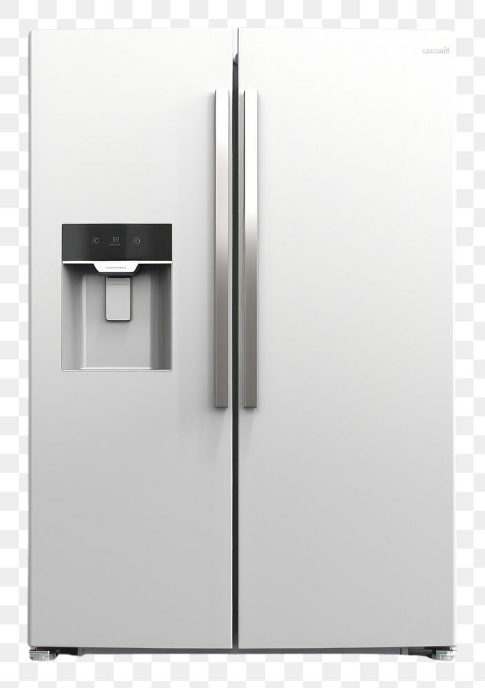 PNG  Refrigerator appliance white background technology.