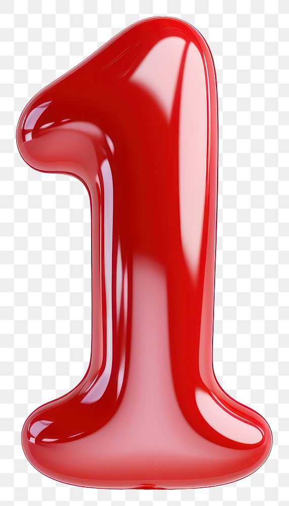PNG Number 1 shape balloon | Premium PNG - rawpixel