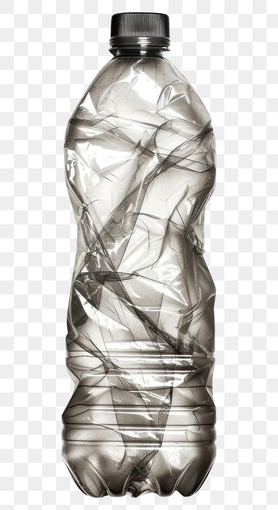 PNG Plastic bottle refreshment monochrome.